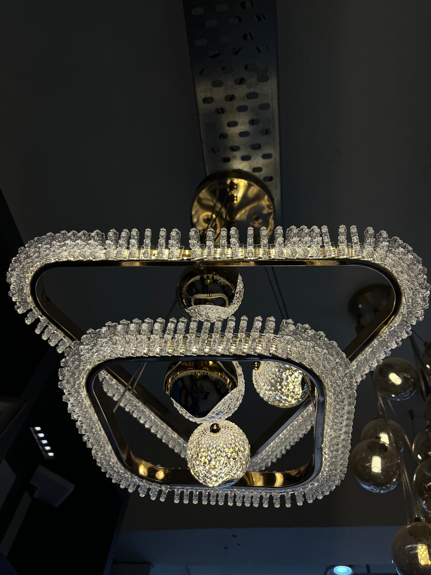 Geometric Crystal Chandelier RC 2025 -15