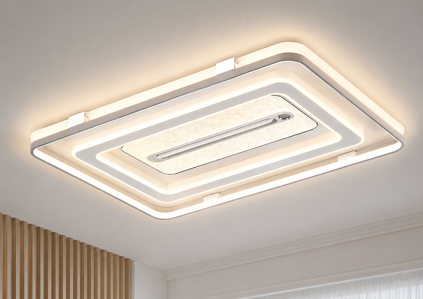 Layered Air LED Ceiling Fan