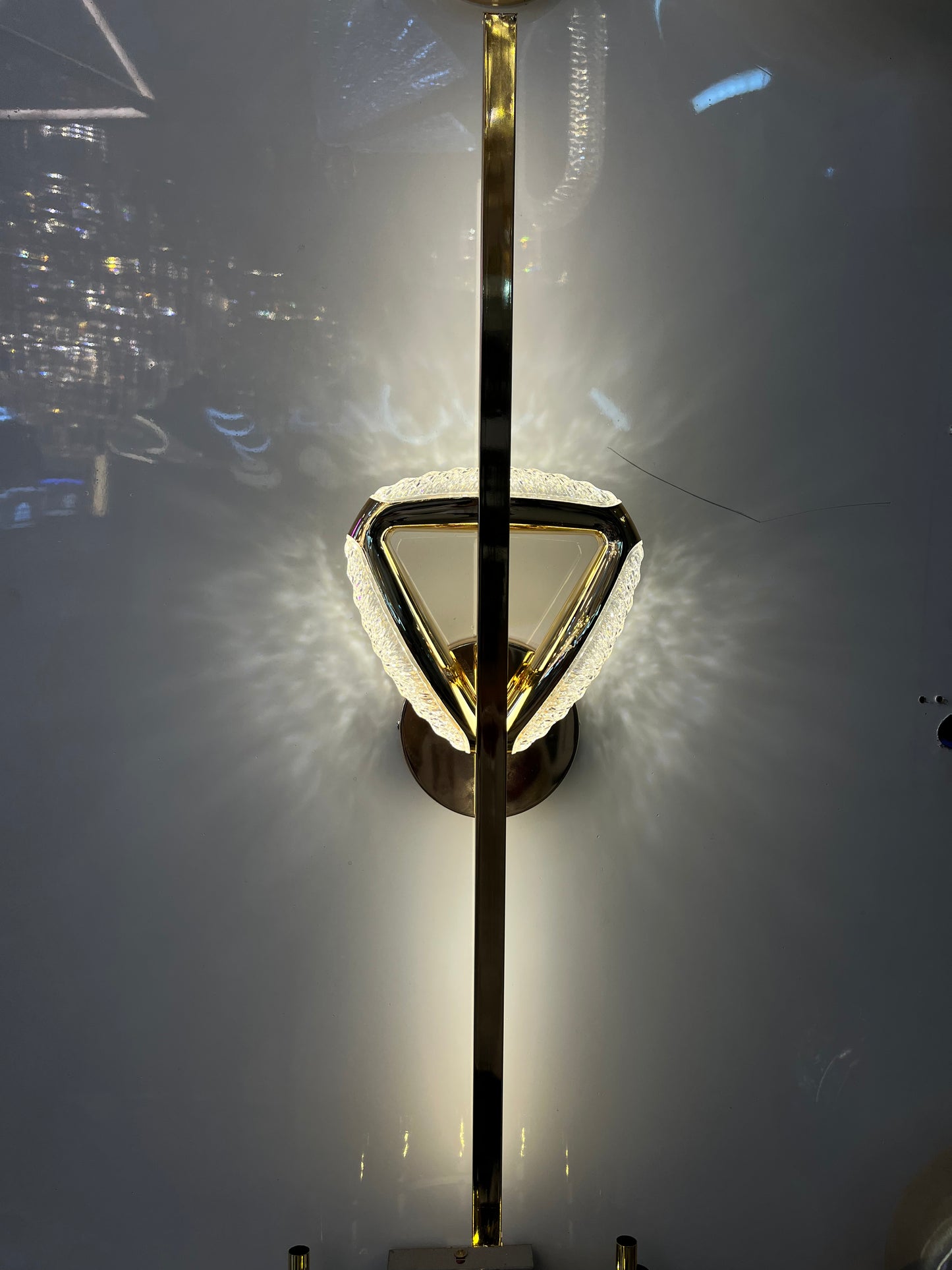 Triangle Crystal Wall Light| 3097