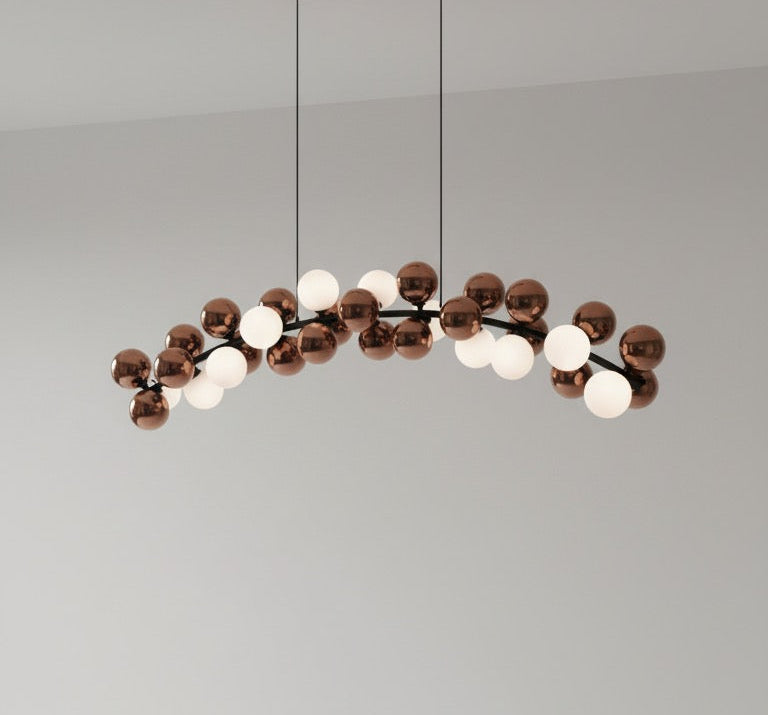 30 Glass Balls Chandelier | 5170