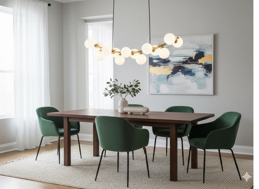 14 Glass Balls Chandelier | 1772