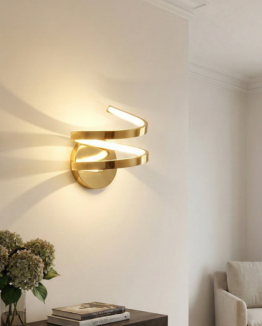 Spiral Wall Light