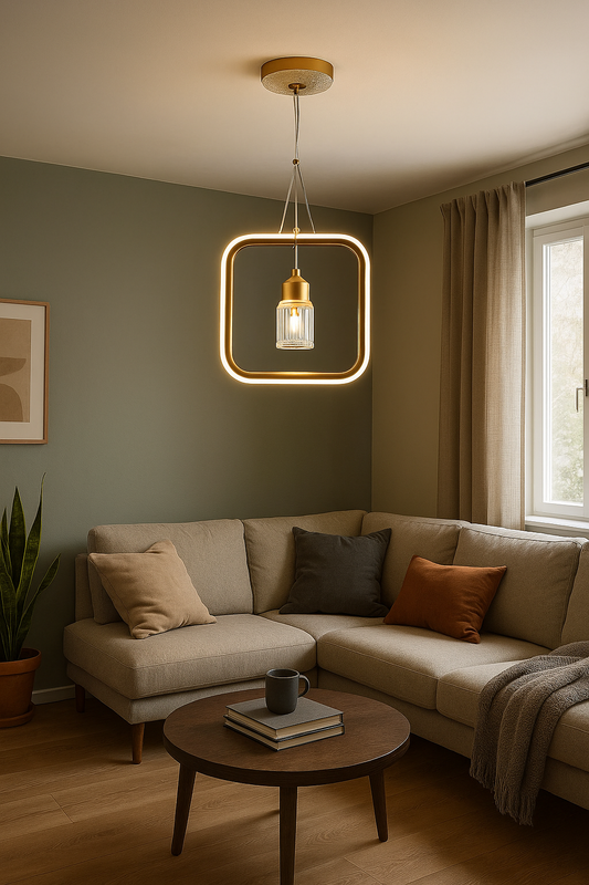 Pendant Chandelier Hanging PAY3/S Gold 3 Colours changing