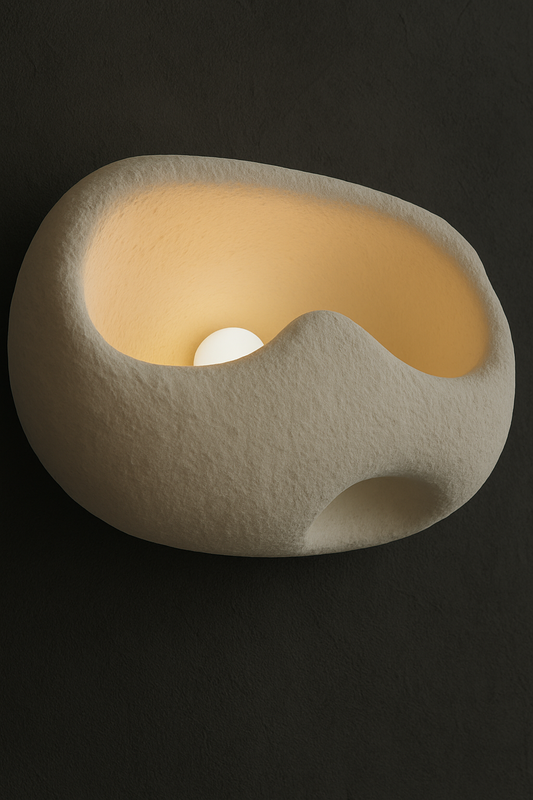 Modern Wall Sconce Light | 6841-ASH