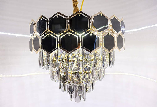 HexaCrystal Luxe Chandelier