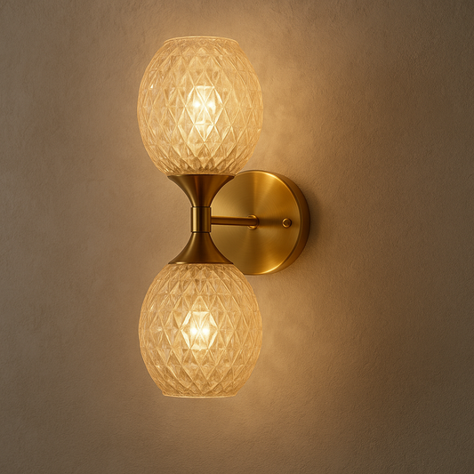 Amber Crystal Twin Glow | D605-2