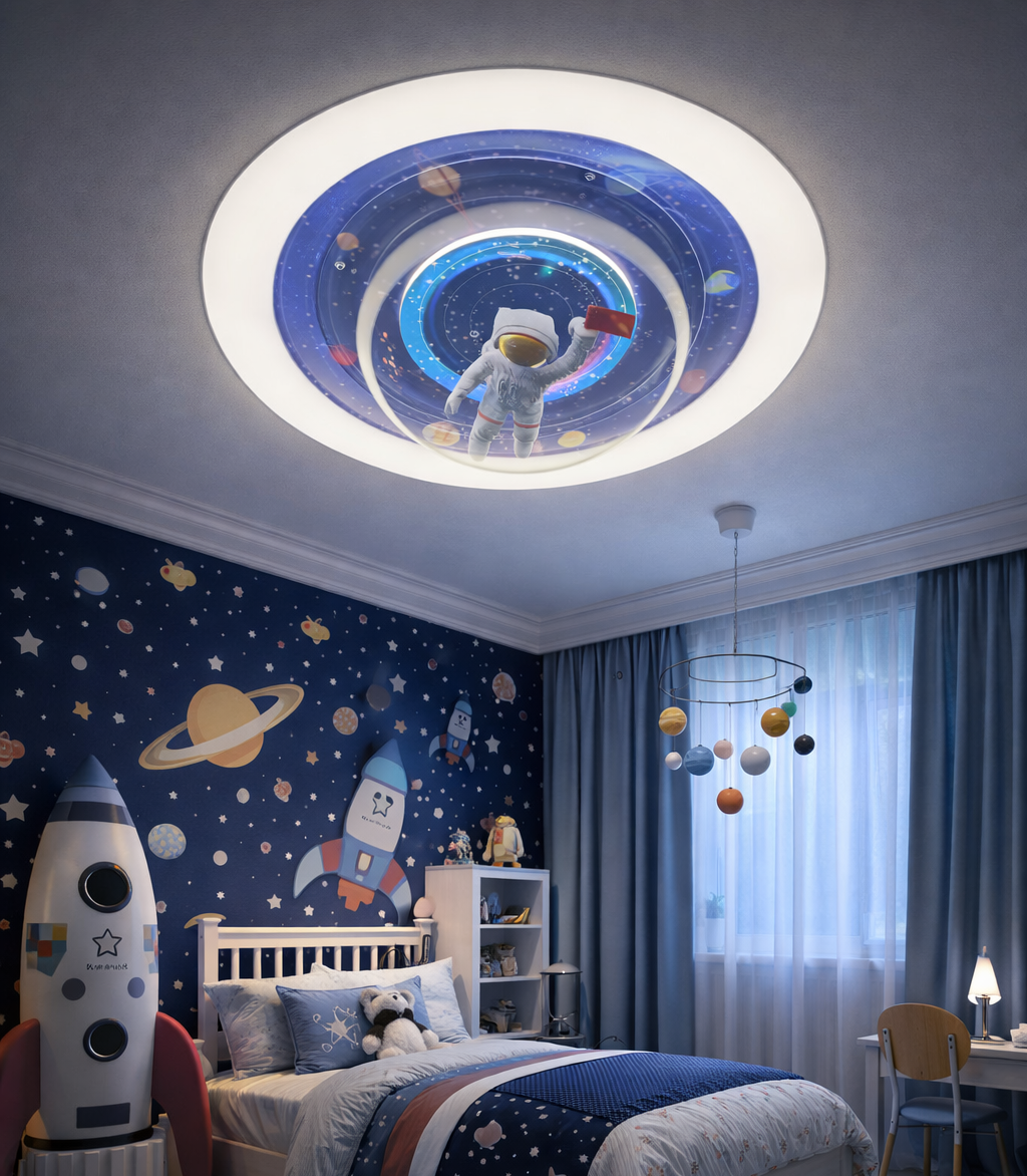 Astronaut Ceiling Light