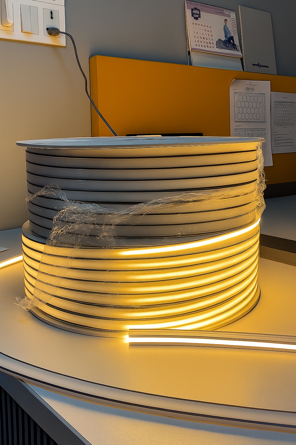 Counter Sunk Led Rope Lights Cove / Rope Lights – 8M Lights