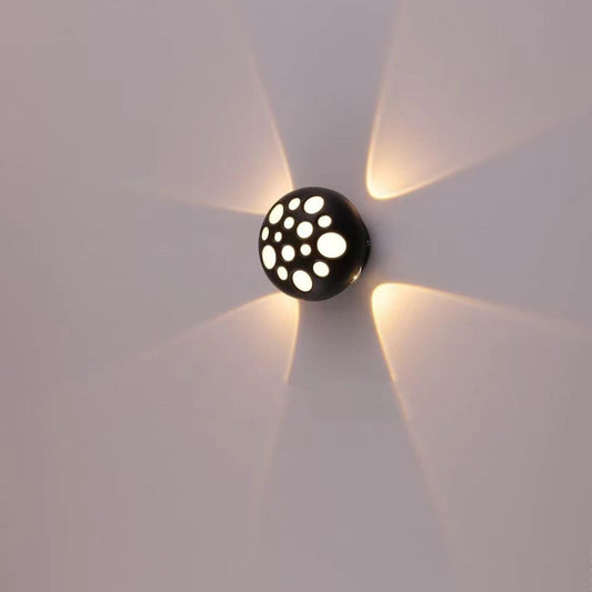Contemporary Creative Waterproof Aluminum Round Bubble LED Wall Lamp