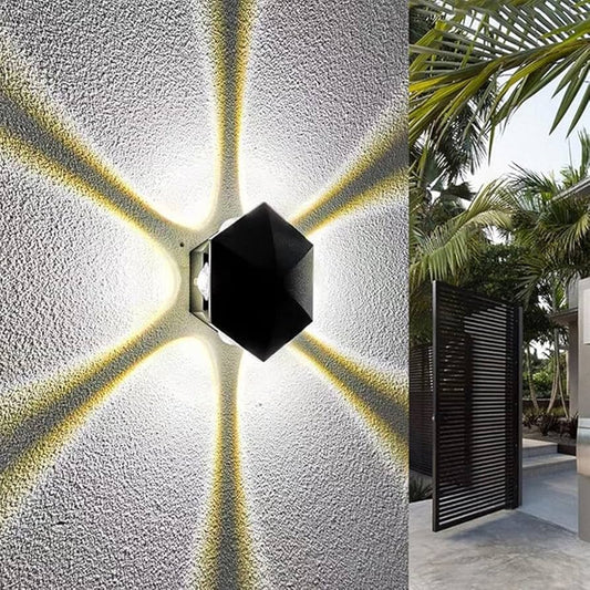 Prismatic 8 Beams of Light for Home Outdoor