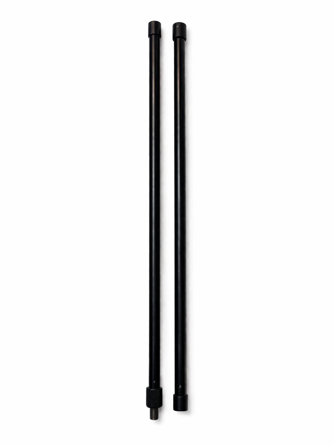 Metal Hanging Rods for Track with Adjustable Height (Pack of 2)