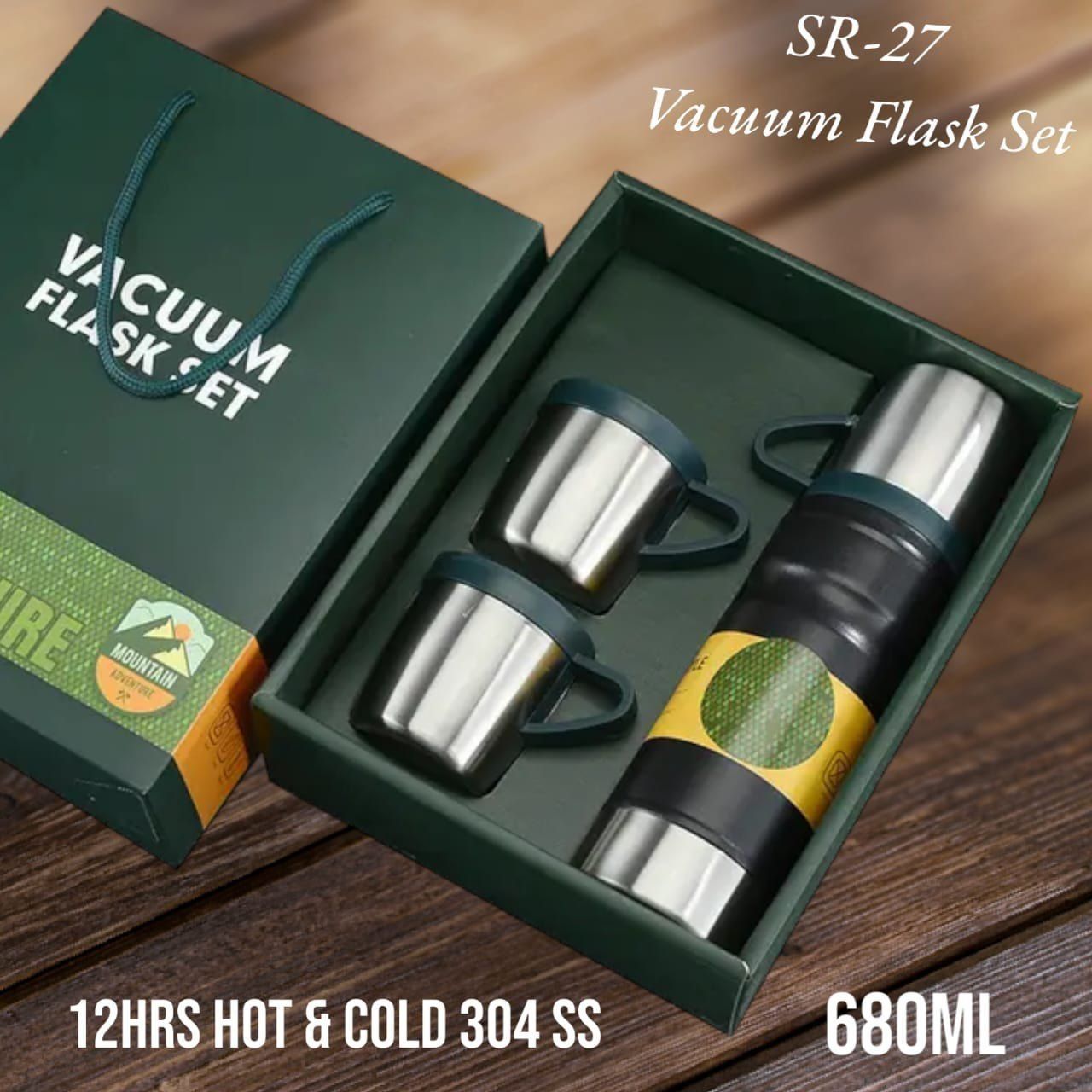 Vacuum flask set