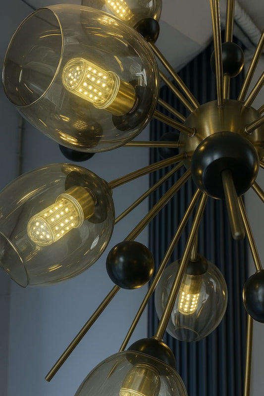 Cosmo Burst Chandelier 10L Chandelier CB10