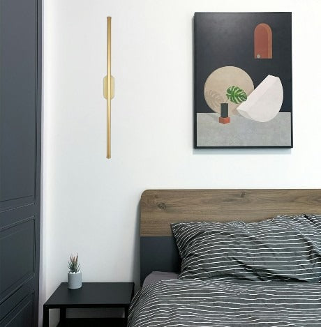 Modern Nordic LED Wall Light Linear Wall Sconce Lighting Long Wall Mount Lamp Minimalist Metal LZ