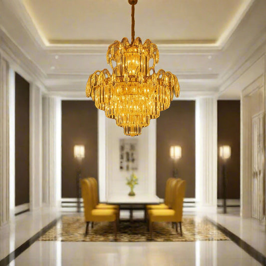 Luxurious Crystal Chandelier | Diamond Shape Chandelier | 6220