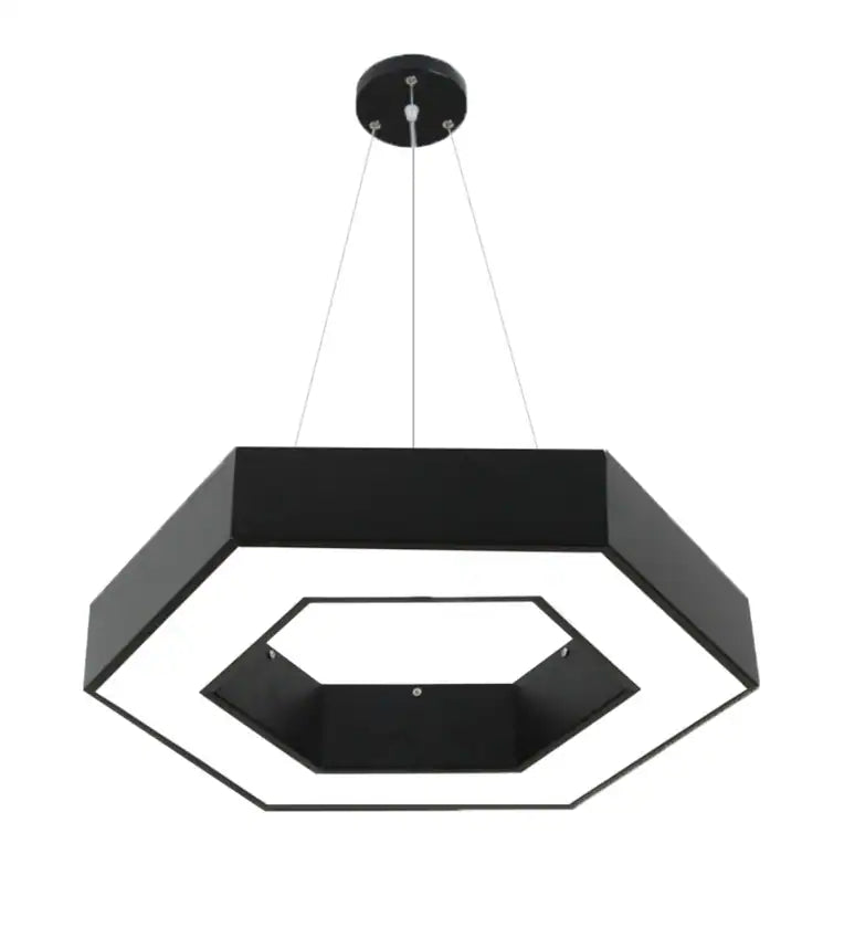 F614 Hexagon Hanging Light 48W for Living room, Bedroom, Ceiling, Offices, Gym, Cafe, Dance studios etc.