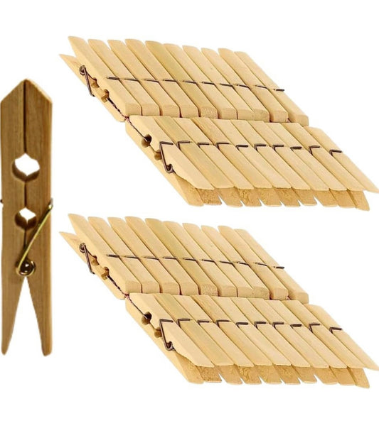 Wooden clips Pack of 20pcs