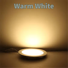8W Backlit Panel Round With 1 Year Warranty