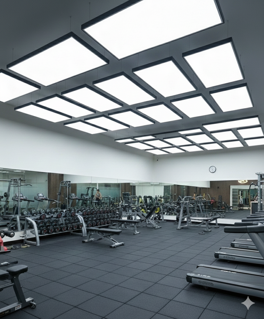 LED Smart Rectangular Shape Light | 4×2 Feet