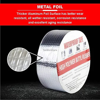 Waterproof Tape High Polymer Butyl Rubber